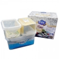 Easy Lock PP Plastic Food Safe Plastic Food Storage Container Sets
