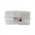 Clear BPA Free Food Grade Plastic Containers Sets