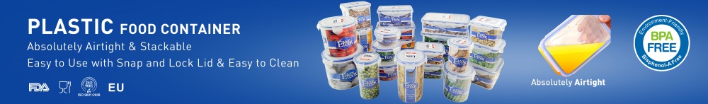 Isolated-Layer Plastic Food Container