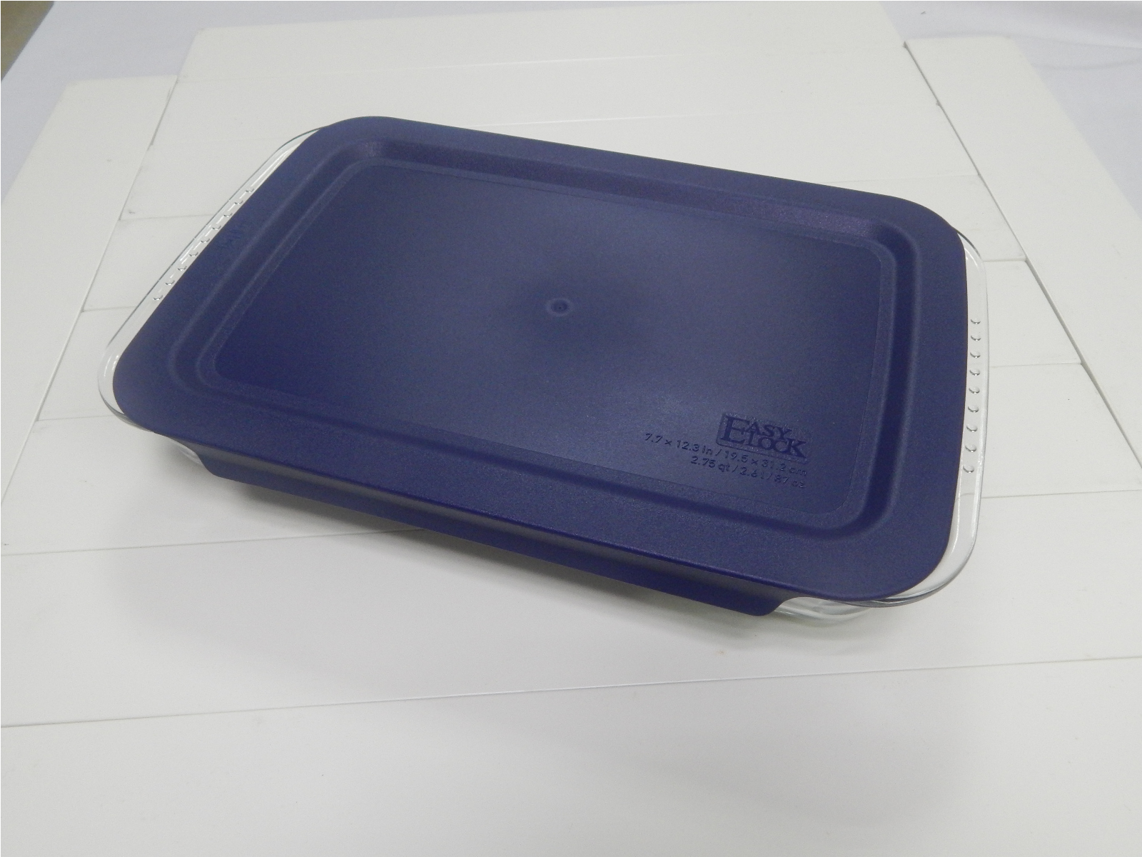 Glass Baking Dishes with Plastic Lids