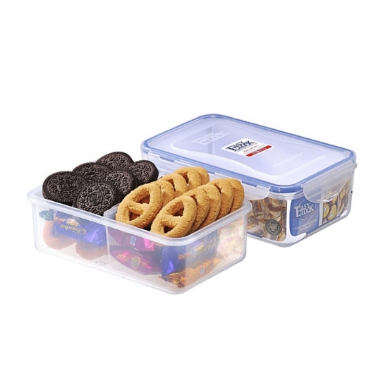 Easylock FDA Large Capacity Food Containers With Dividers