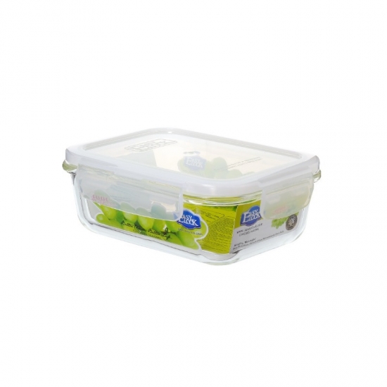 Oven Safe Rectangular Food Grade Glass Food Containers
