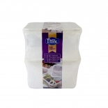 Easy Lock Airtight PP Plastic Food Storage Containers