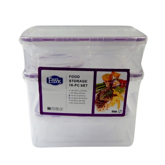 Airtight Food Storage Containers Set 16 Pack -Kitchen and Pantry