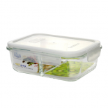 Divided Large Glass Food Storage Containers